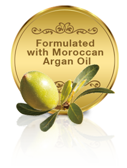 Formulated with Moroccan Argan Oil