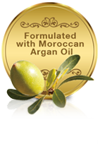 Formulated with Moroccan Argan Oil